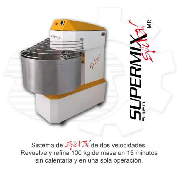 amasadora refinadora supermix s-120